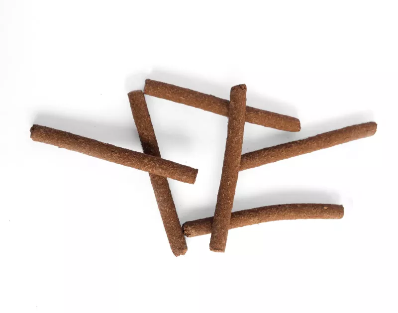 Cow dung incense sticks